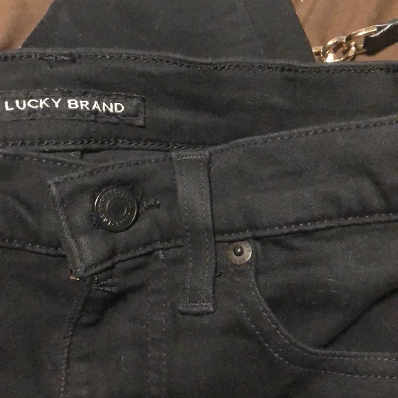 Lucky Brand Black Skinny Jeans - Picture 1 of 4